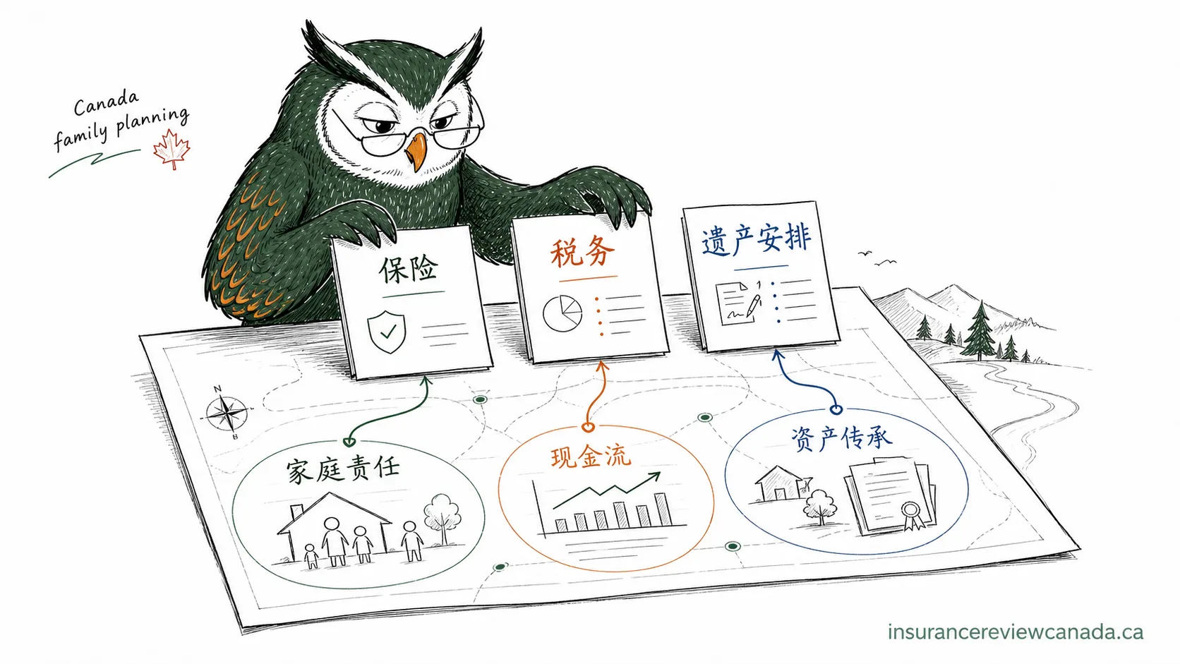 加拿大华人家庭保险规划：为什么要同时看保险、税务和遗产安排？